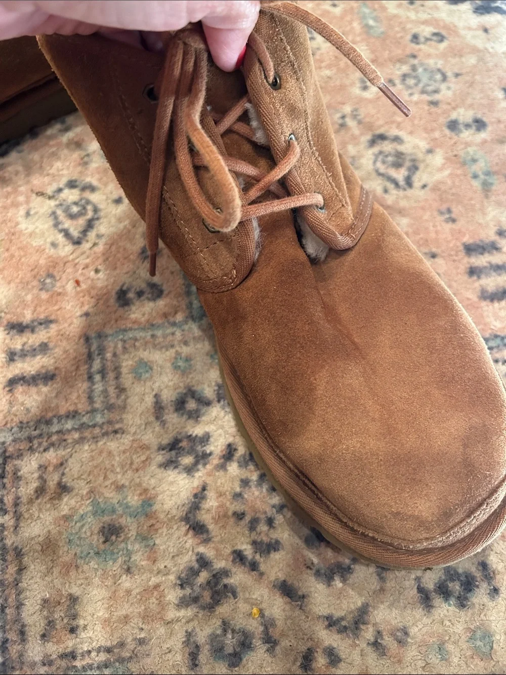 UGG Men’s Tan Suede Chukka Boots